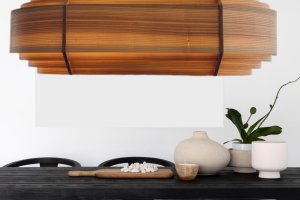 Aurora lampa drewniana 19