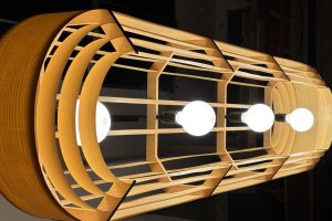 LampyLas lampa drewniana Aurora SL 5