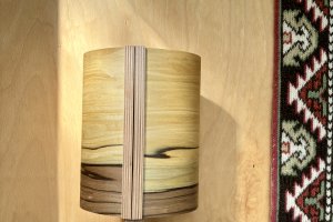 Candy Table lampa drewniana LampyLas 12