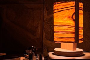 Candy Table lampa drewniana LampyLas 28