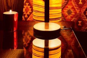 Candy Table lampa drewniana LampyLas 29