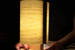 Candy Table lampa drewniana LampyLas 37