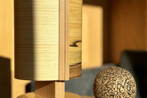 Candy Table lampa drewniana LampyLas 9