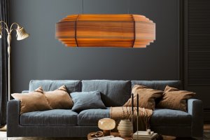 Aurora XL w niebieskim salonie