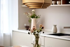 Lampa Astra wooden polish design LampyLas 40