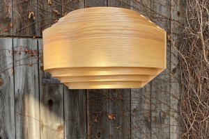 Lampa Astra XL drewniana handmade Lampy Las 11