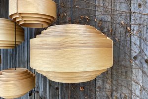 Lampa Astra XL drewniana handmade Lampy Las 15