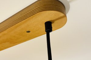 Lampa Aurora drewniana handmade Lampy Las 5