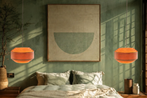 Lampa drewniana Astra handmade 74