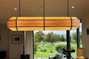 LampyLas lampa drewniana Aurora Long 2