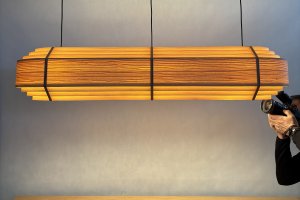 LampyLas lampa drewniana Aurora Long 6