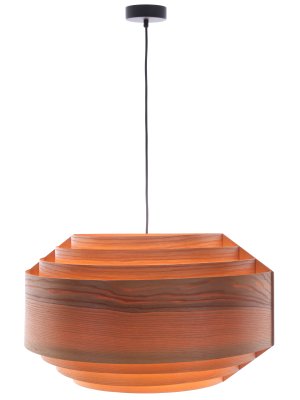 Astra lampa drewniana handmade lampy las