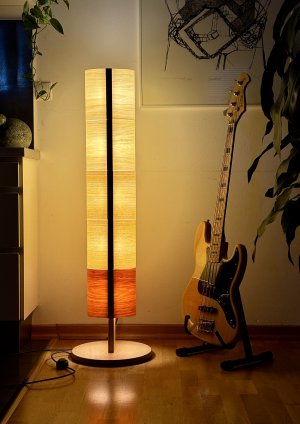 Candy Floor lampa drewniana 16