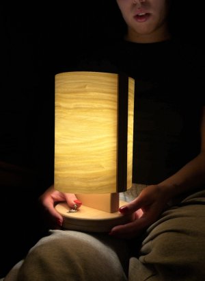 Candy Table lampa drewniana LampyLas 37