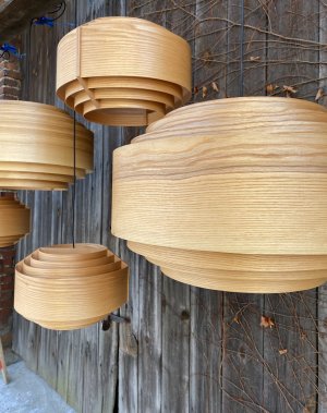 Lampa Astra wooden polish design Lampy Las 24