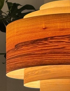 Lampa drewniana Atlas LampyLas 19