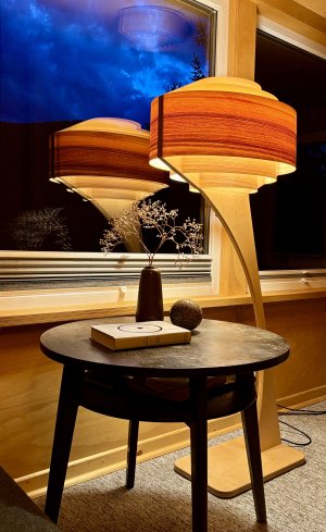Lampa drewniana Atlas LampyLas 21