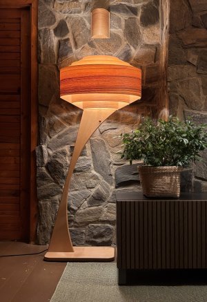 Lampa drewniana Atlas LampyLas 22
