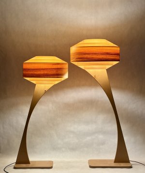 Lampa drewniana Atlas LampyLas 8